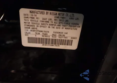 2017 Infiniti Q70L 3.7 z USA, uszkodzony, nr VIN JN1BY1PPXHM170075